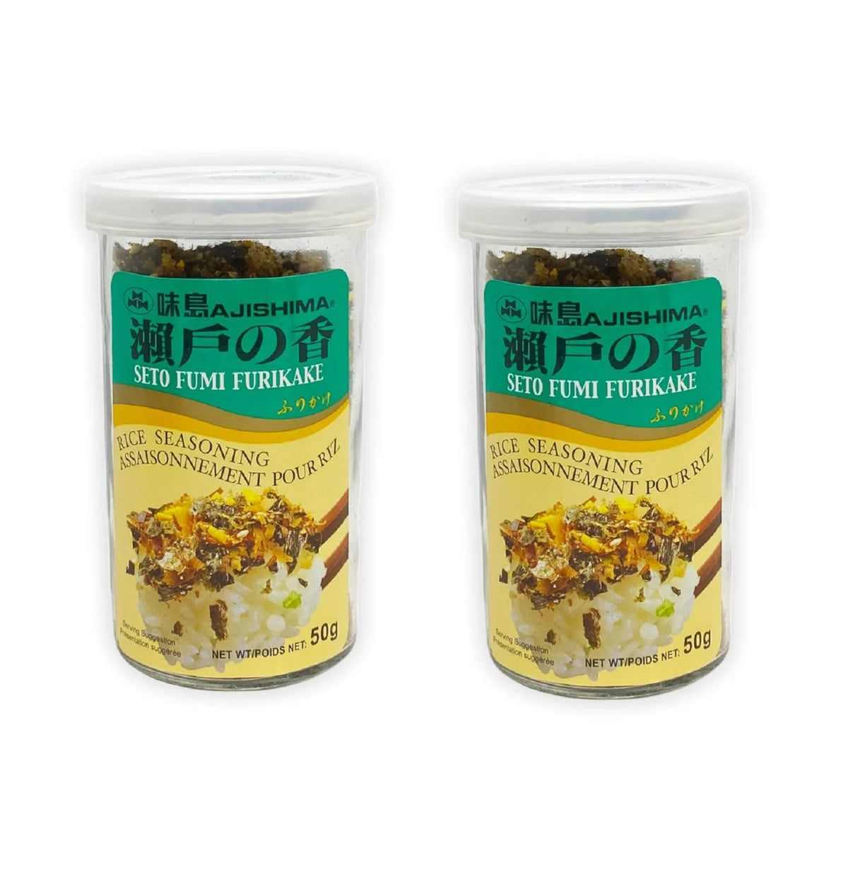 HAO BOSCH JFC Seto Fumi Furikake package front enhances plain rice with savory seasoning.