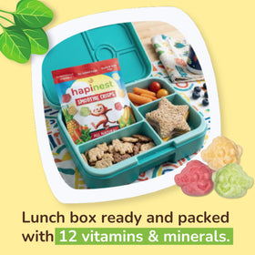 Hapinest lunchbox-friendly Smoothie Crisps snack idea for busy families
