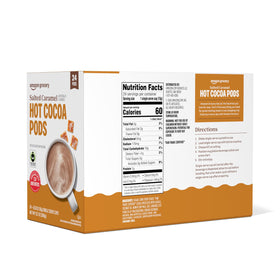 Happy Belly single-serve cups ready for a quick, cozy cocoa.
