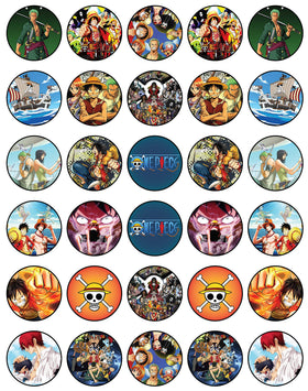 Happy Choices pirate adventure wafer topper for quick cupcake decorating.