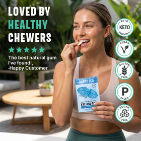 Happy Eco packaging appears plastic-free with paper wrap for eco-conscious shoppers