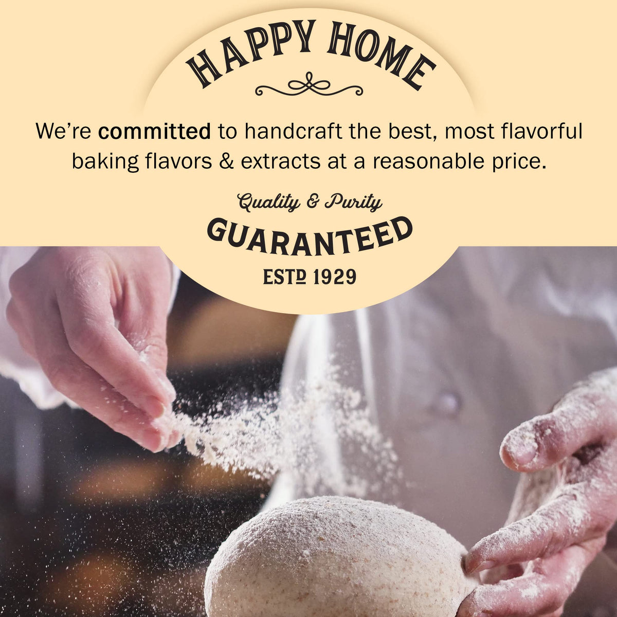 Happy Home blueberry flavor sauce complements desserts with a clear blueberry profile