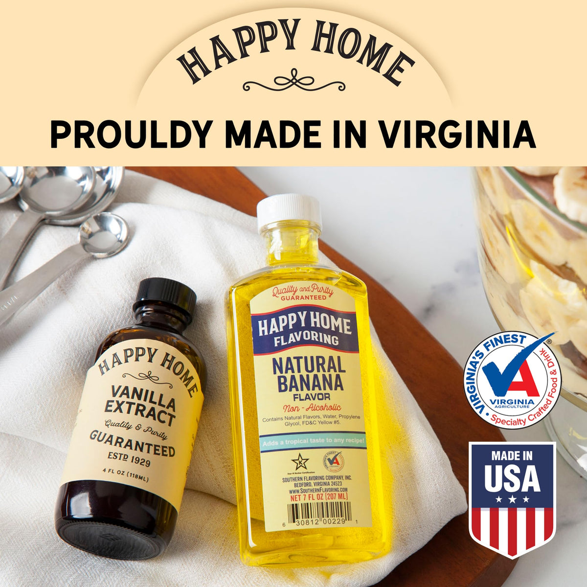 Happy Home Cherry Flavor Made in the USA.