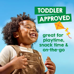 Happy Tot Bestie Bars gluten-free snack for toddlers during lunch or playdates.