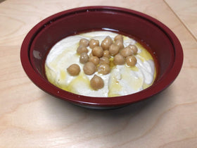 Har Bracha Tahini Paste kitchen setup showcases ready-to-use sesame paste for cooking.