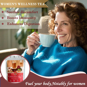 Organic ingredients ginger goji longan jujube for a balanced blend.