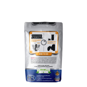 Hard Rhino sucralose powder dissolving in coffee for flavor without calories.