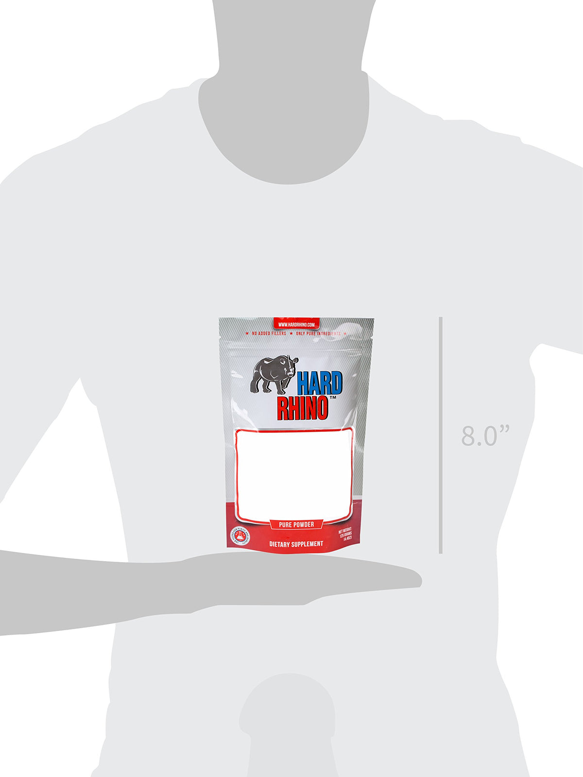 Hard Rhino Sucralose Powder produced in USA in an FDA facility.