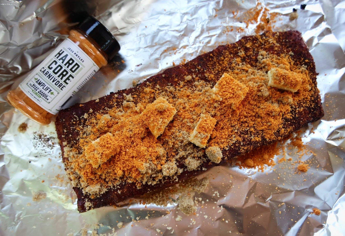 Amplify dust on fries adding savory cheese-like lift
