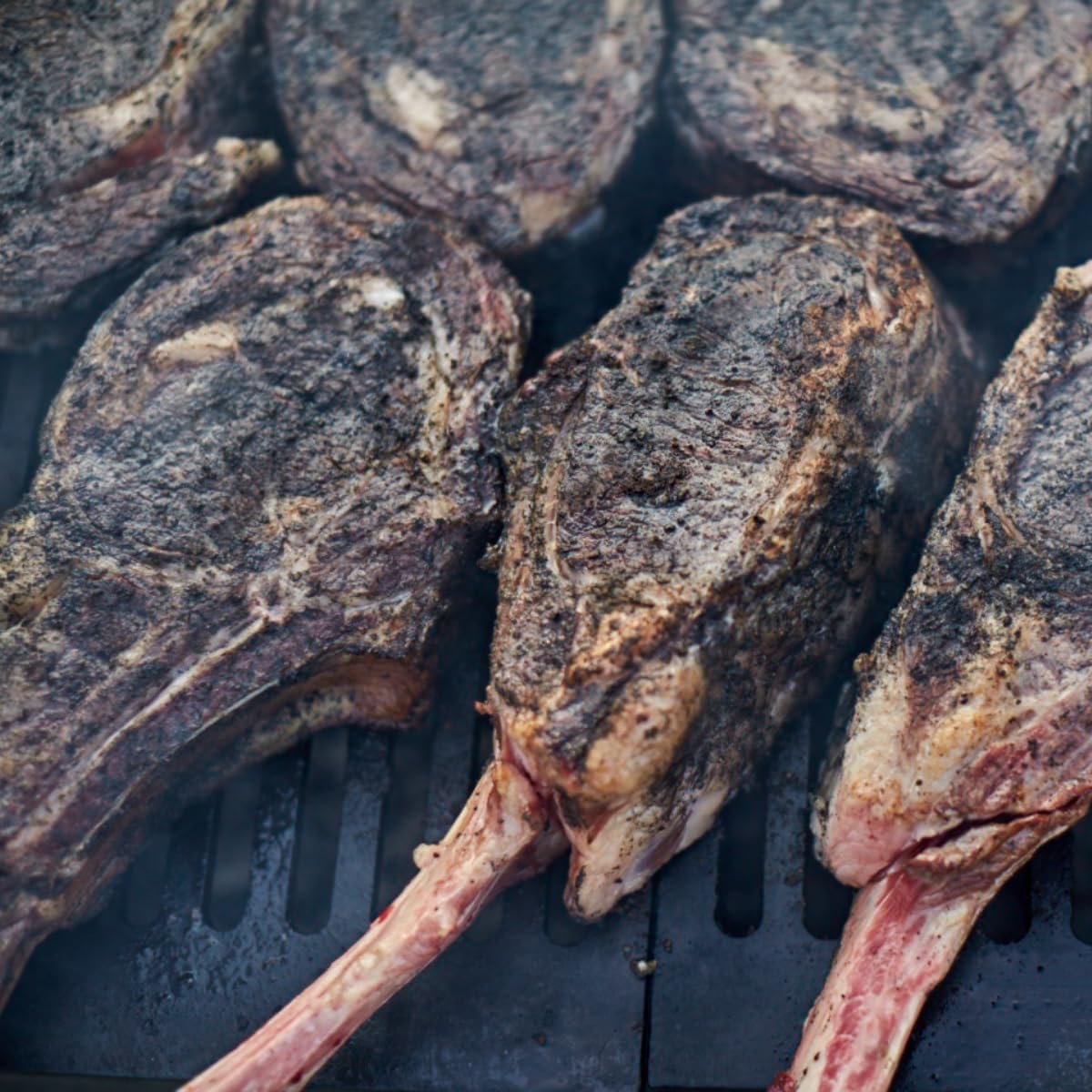 Hardcore Carnivore Black BBQ grilling rub enhances flavor and crust