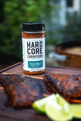 Hardcore Carnivore Tex Mex refried beans enriched with Tex Mex spice.