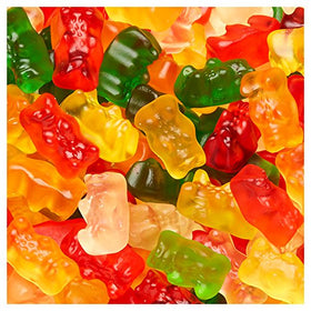 Haribo Goldbears soft chewy texture — satisfying bite for munching anytime