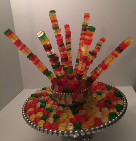 Haribo Mega-Roulette gummies shown soft and chewy for consistent bites