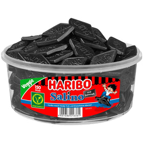 Haribo Salino 1-2kg box ready for sharing at gatherings.
