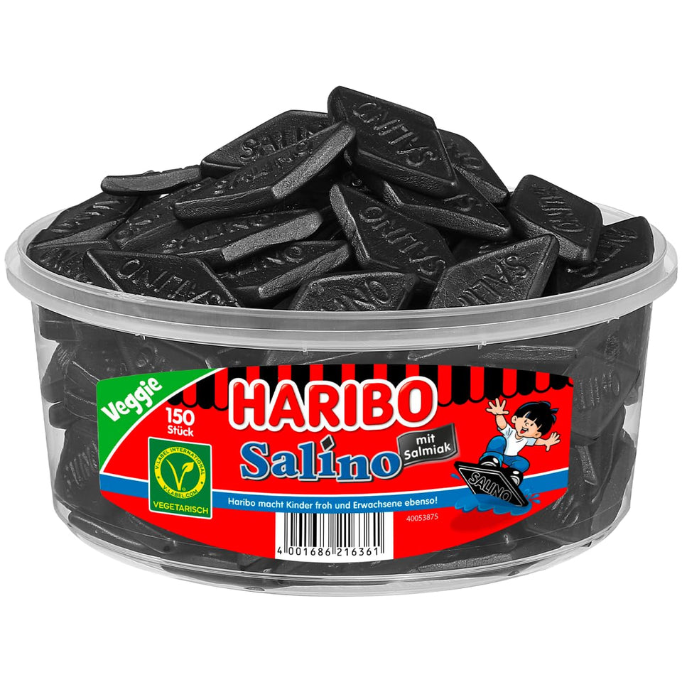 Haribo Salino 1-2kg box ready for sharing at gatherings.