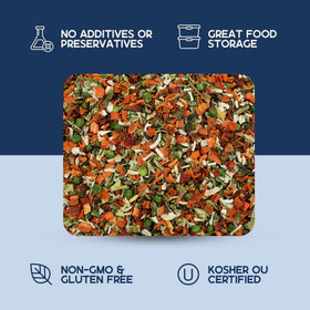 Harmony House quick camp meal in pot illustration demonstrates easy prep