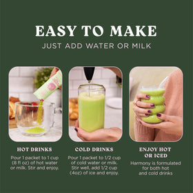 Harmony Matcha Vanilla bamboo whisk with bowl for authentic preparation