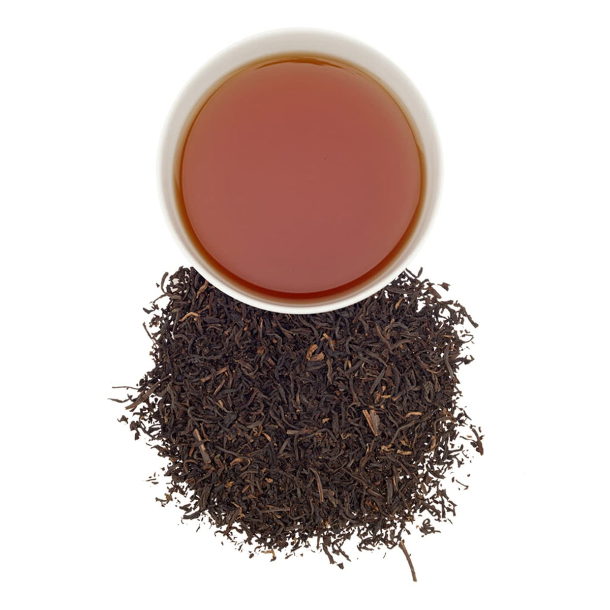 Harney and Sons Decaf Ceylon loose leaves close-up for a smooth, flavorful cup.