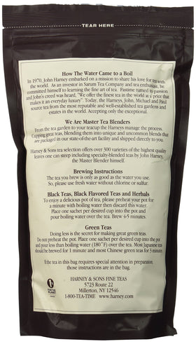 Harney and Sons Green Hot Cinnamon Spice tea cup after brewing, aromatic and inviting.