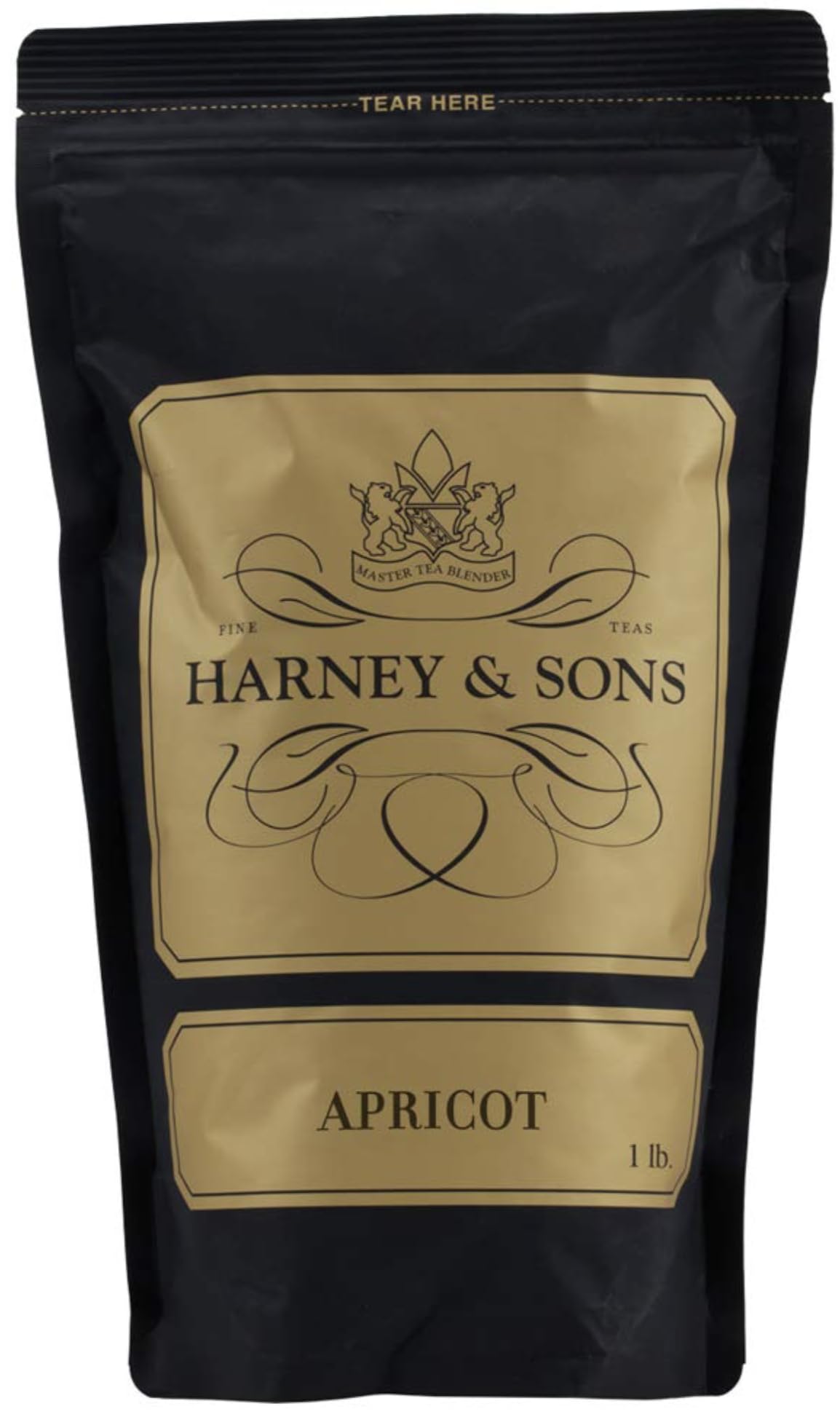 Harney & Sons Apricot Tea bulk bag, aromatic black tea for hot or iced beverages