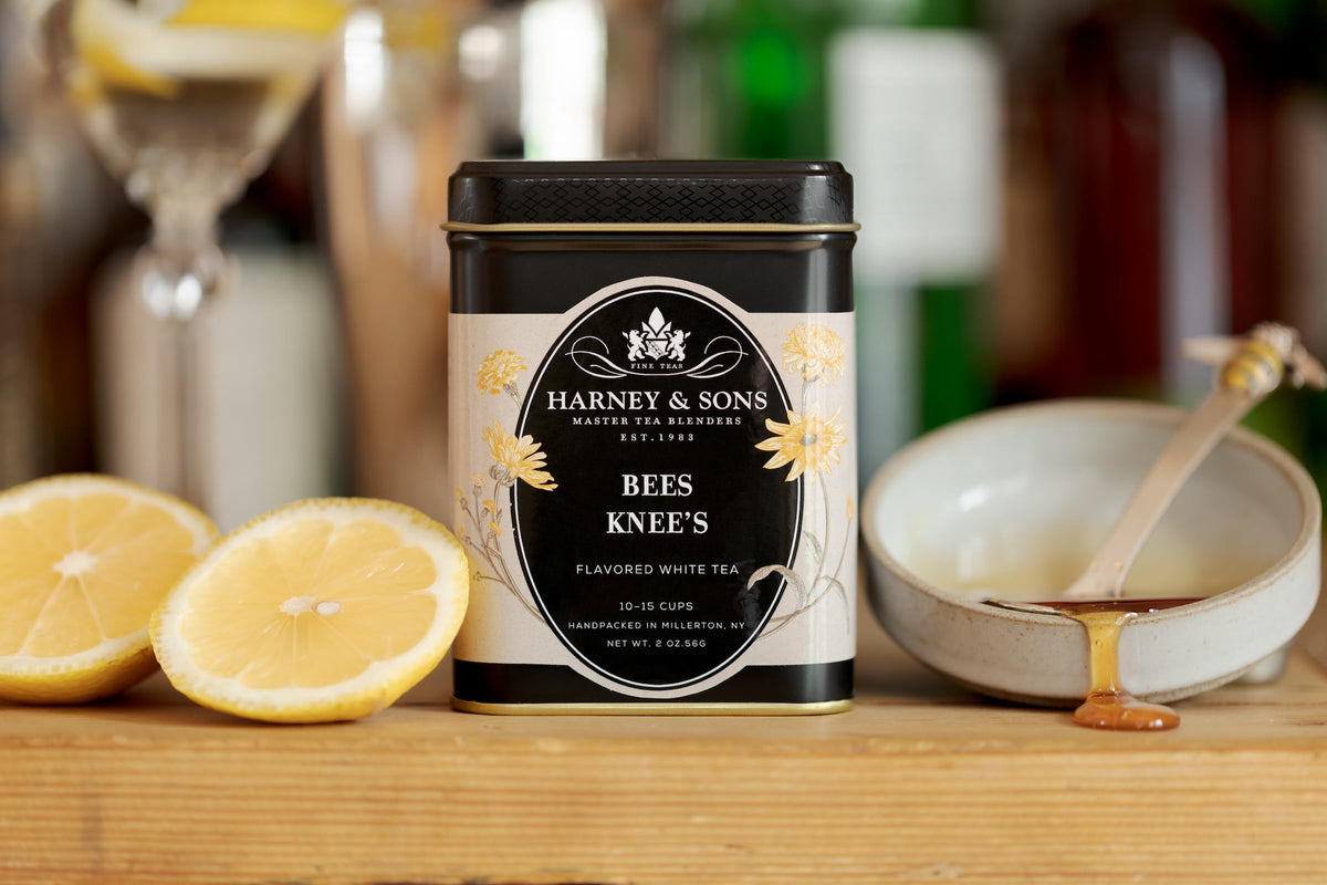 Harney & Sons Bees Knees Tea brew cup for a smooth, flavorful lift.