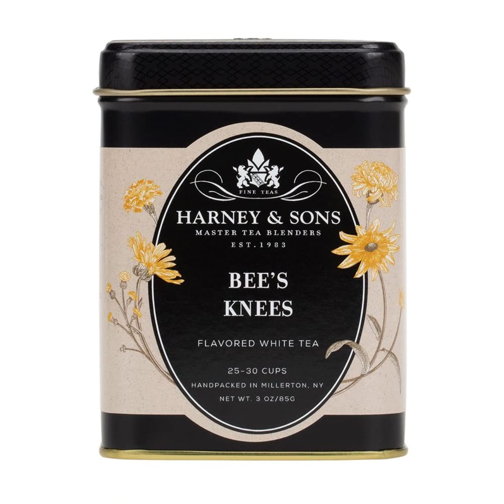 Harney & Sons Bees Knees Tea loose leaf for a refreshing botanical aroma.