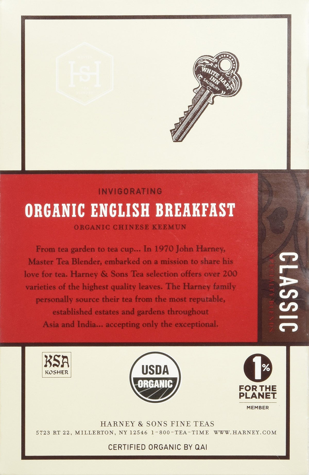 Harney & Sons morning aroma visual invites a comforting start to the day