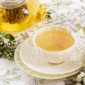 Harney & Sons Dragon Pearl Jasmine close-up pearls showing artisanal hand-rolled design.