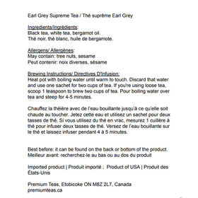 Earl Grey Supreme Silver Tips for refined flavor