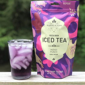 Harney & Sons Indigo Punch blue infusion ideal for pitcher service
