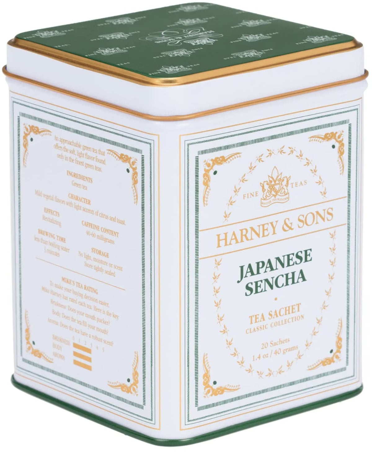 Harney & Sons Japanese Sencha sachet for a daily green tea ritual