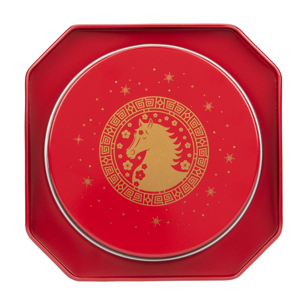 Harney & Sons Lunar New Year tea sachets close-up, two-cup servings