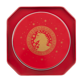 Harney & Sons Lunar New Year tea sachets close-up, two-cup servings