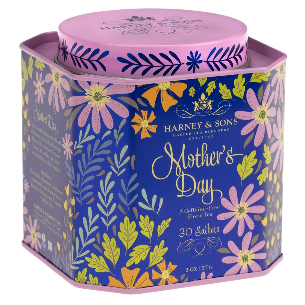 Harney & Sons Mother's Day decorative tin, premium gift presentation