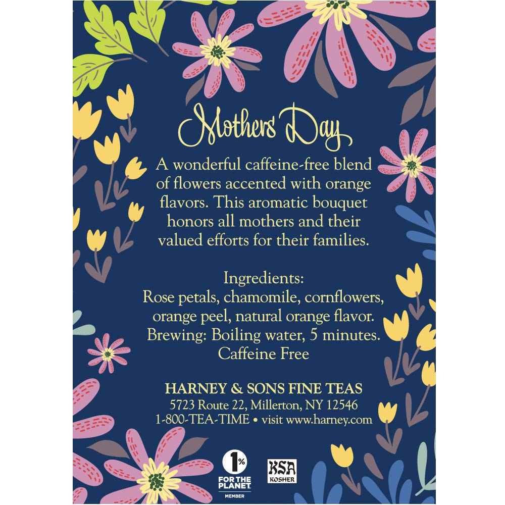 Harney & Sons Mother's Day floral-blend close-up of petals