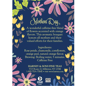 Harney & Sons Mother's Day floral-blend close-up of petals