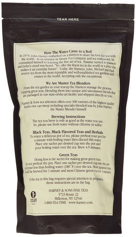 Harney and Sons peppermint sachets brew two cups with convenient flavor.