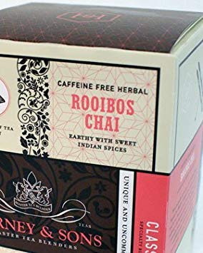 Harney & Sons Rooibos Chai wrapped sachets neatly boxed for quick, flavorful cups.