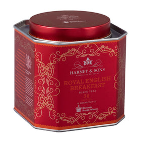 Harney & Sons Royal English Breakfast two-tin pack, ample supply for daily tea rituals.