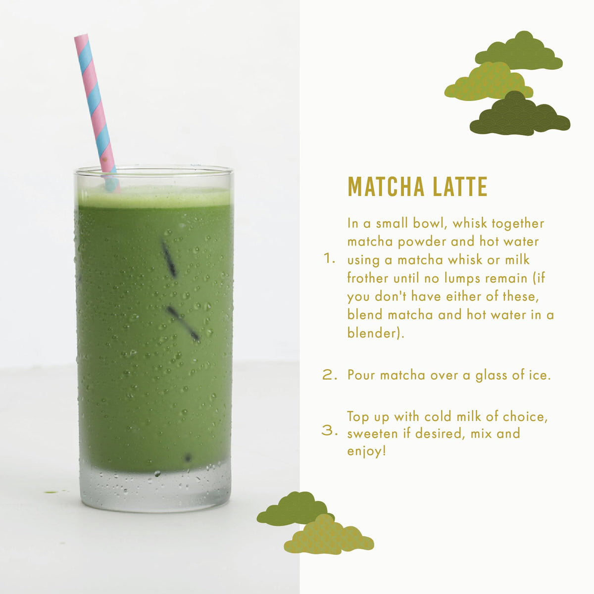 Whisking Supreme Matcha into a creamy latte for a cozy drink.
