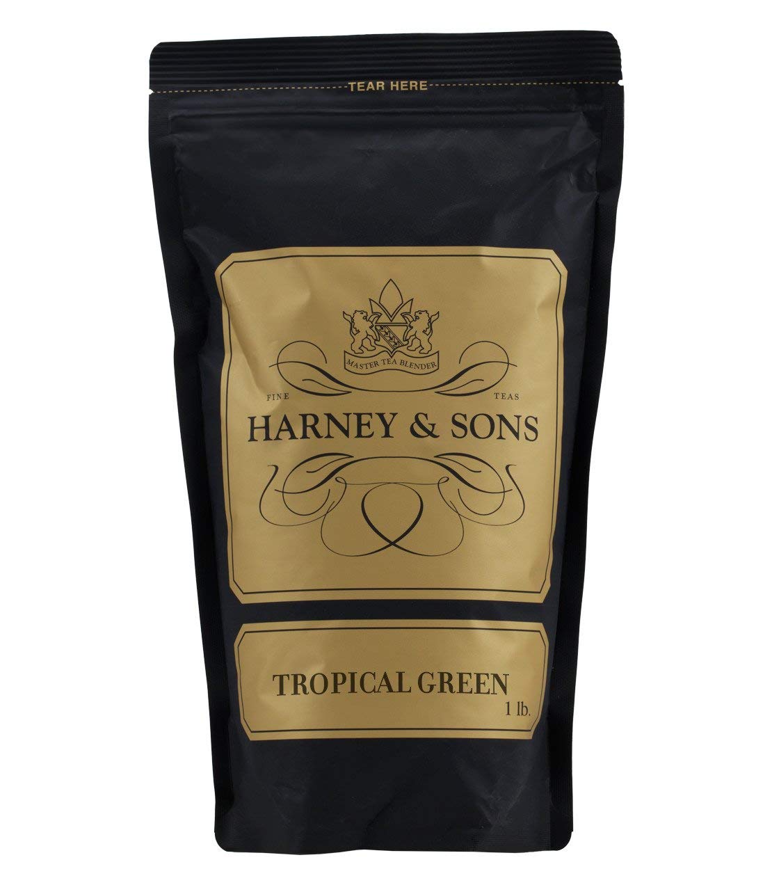 Harney & Sons Tropical Green loose tea leaves for a refreshing tropical cup