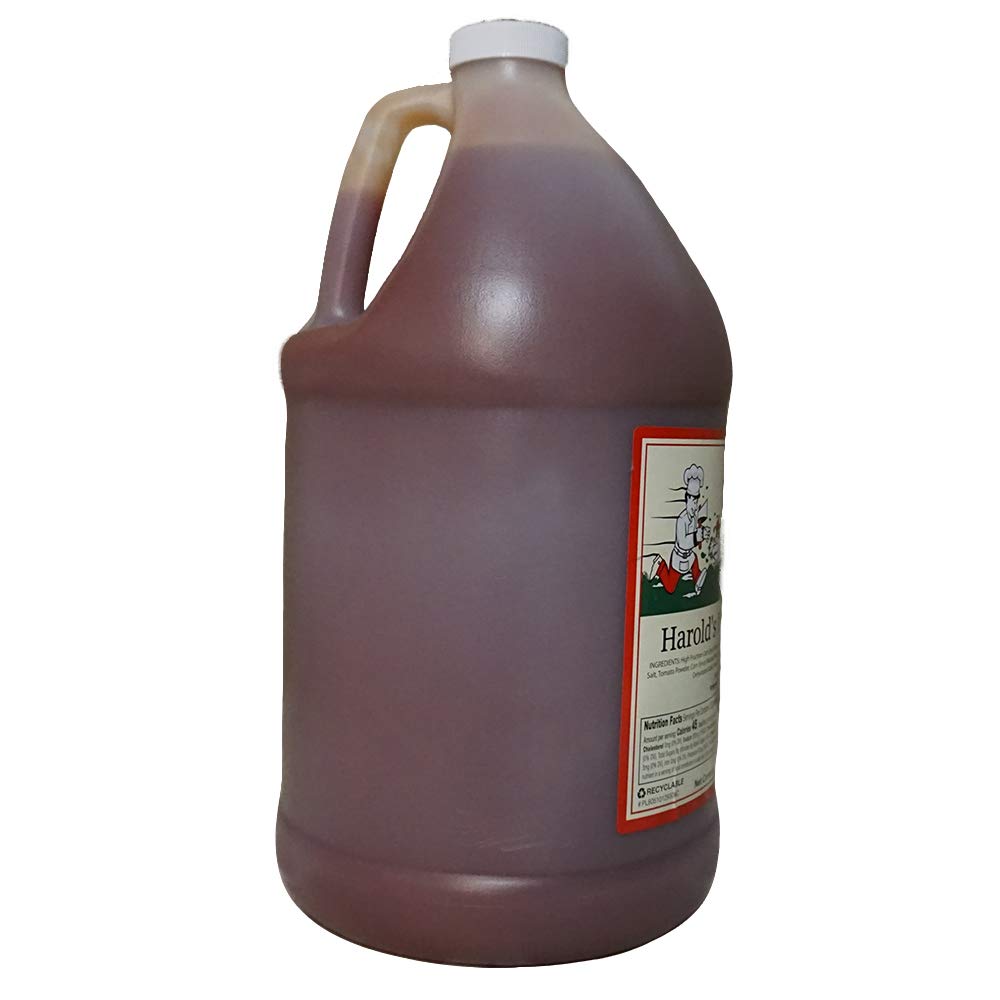 Harold's Chicken mild sauce pour for wings and sandwiches boosts flavor.