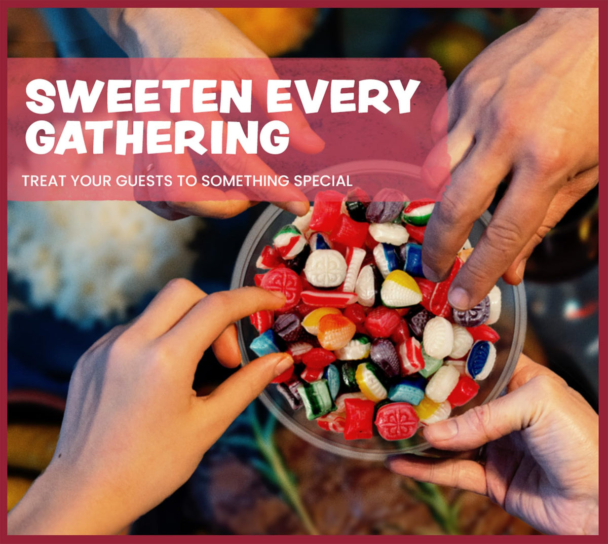 HARRISON'S gift-ready tub promotes easy gifting for family and friends.