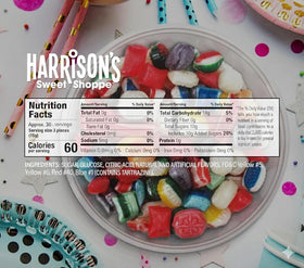 HARRISON'S kosher candy selection features classic flavors for celebrations.