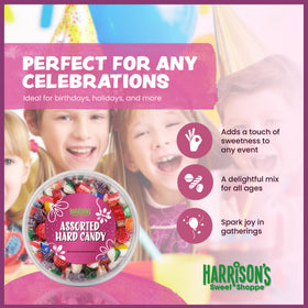 HARRISON'S old-fashioned candies evoke nostalgia for family celebrations.
