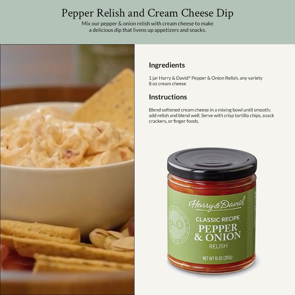 Harry & David Classic Relish in a gourmet gift basket idea