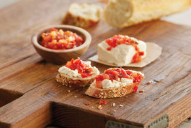 Harry & David Classic Relish as hot dog topping adding tangy flavor