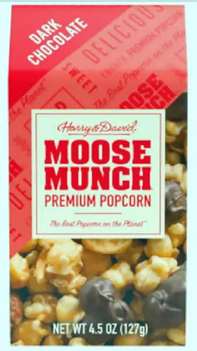 Harry & David Premium Gourmet Popcorn Caramel with warm, toasty notes.