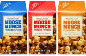 Harry & David Premium Gourmet Popcorn Dark Chocolate for a rich, indulgent snack.