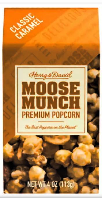 Harry & David Recipe Card with gourmet popcorn inspires serving ideas.